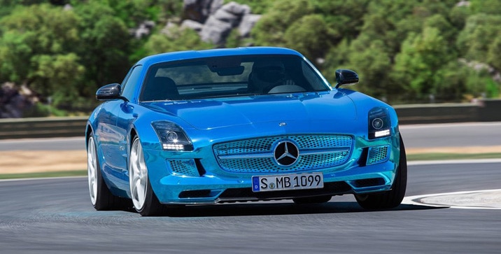 Mercedes SLS AMG Coupe Electric Drive 2014