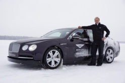 Novi Bentley Flying Spur na ledu