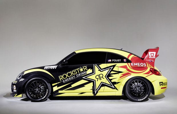 Der GRC Beetle des Volkswagen Andretti Rallycross Teams USA