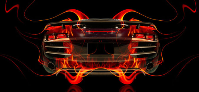 Video: Audi koji bljuje vatru!