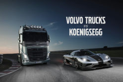 Volvo FH od osam tona izaziva jedan od najbržih sportskih automobila na svijetu – Koenigsegg One:1.