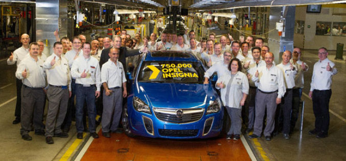 Opel Insignia – Proizvedeno 750.000 primjeraka