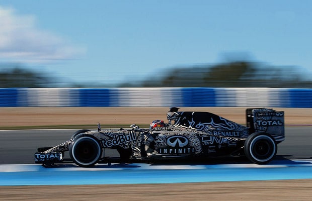 Daniil Kvjat Red Bull Jerez test 2015