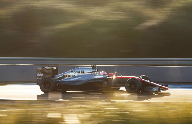 Jenson Button McLaren Jerez Test 2015_4day