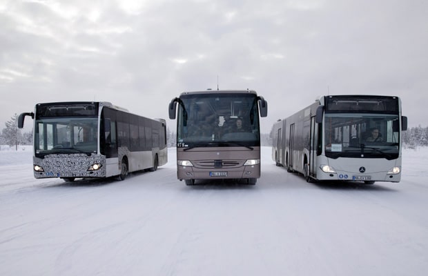 Daimler Buses Winter Testing