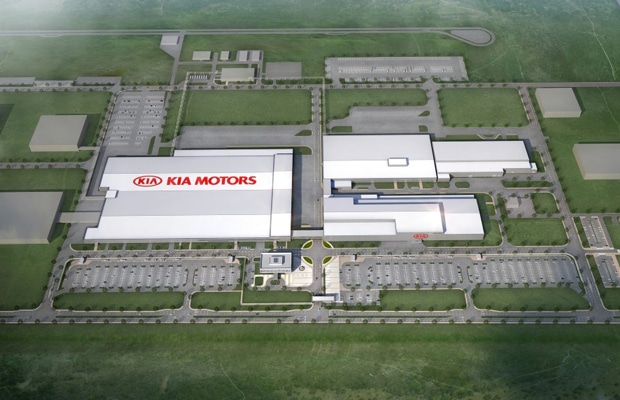 Kia Motors Mexico Plant Aerial View Rendering (Medium)