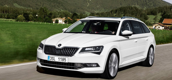 Premijera Škoda Superb Combi modela bit će na sajmu u Frankfurtu 2015.