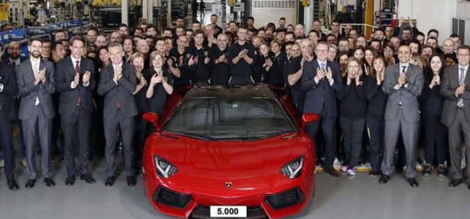 Lamborghini proizveo 5.000 Aventadora u samo 55 mjeseci