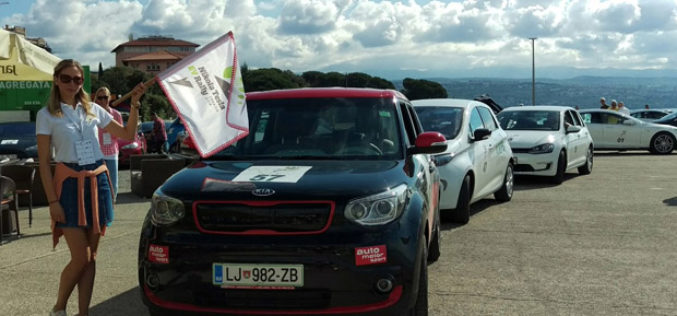 Električni Kia Soul EV pobjednik Nikola Tesla EV Rally Croatia 2016.