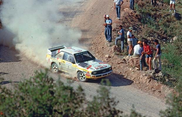 Audi Tradition feiert 25 Jahre Sport quattro/Audi sport quattro Rallye