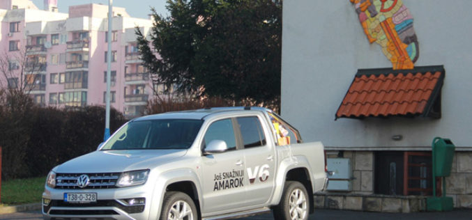 Snažni Volkswagen Amarok pristigao da pomogne djeci i mladima