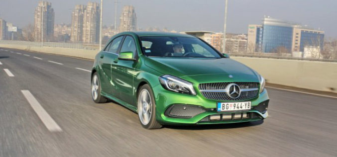Test: Mercedes A180 AMG pack – Zeleno, volim te brzo