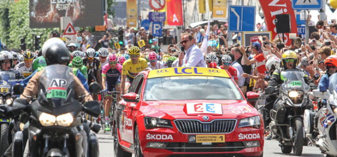Škoda 14. put sponzor Tour de France utrke