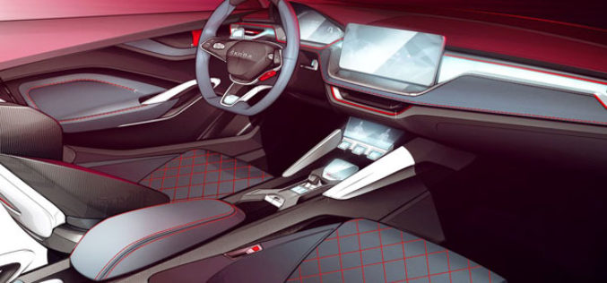 ŠKODA predstavila izgled unutrašnjosti Vision RS Hot Hatch koncept modela