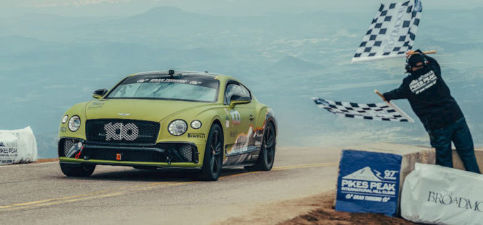 Bentley Continental GT postao je kralj serijskih automobila na Pikes Peaku