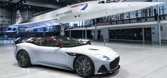 Aston Martin DBS Superleggera slavi legendarni Concorde