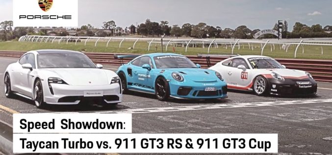 Porsche Taycan na Drag utrci brži od 911 GT3 RS i 911 GT3 Cup modela