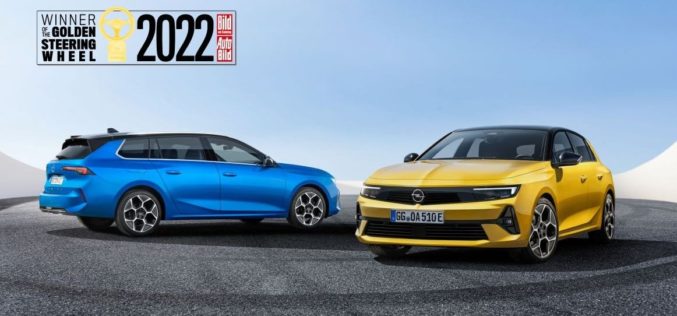 Nova Opel Astra osvojila je nagradu „Zlatni volan 2022.”