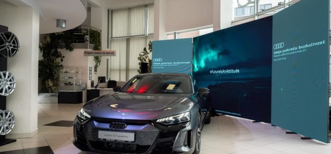 Audi e-tron GT stigao u BiH: Čista energija i progresivne performanse