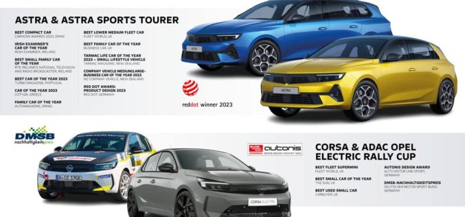 Opel i Vauxhall osvojili brojne međunarodne nagrade u 2023.