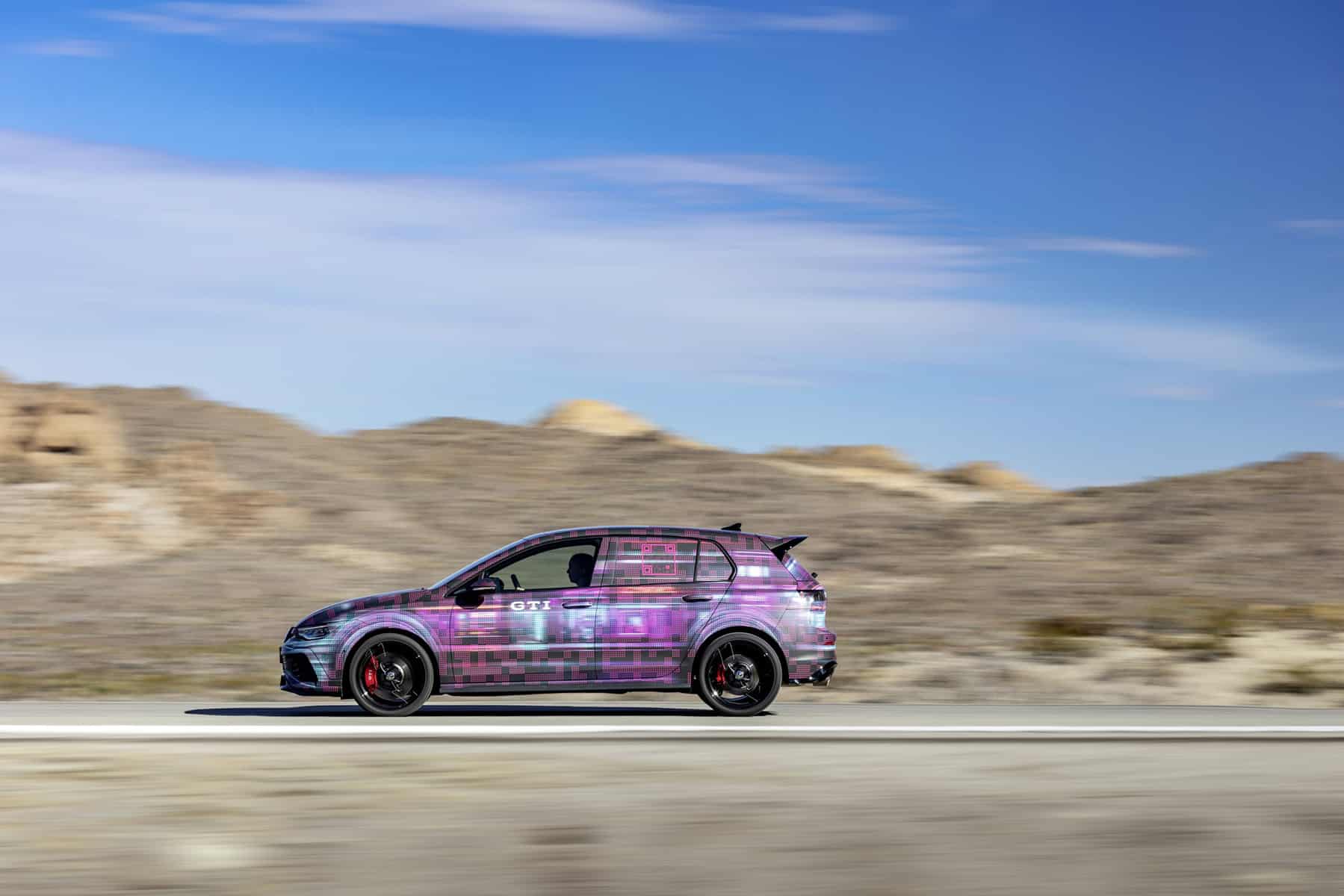 Volkswagen Golf 8 facelift - CES 2024