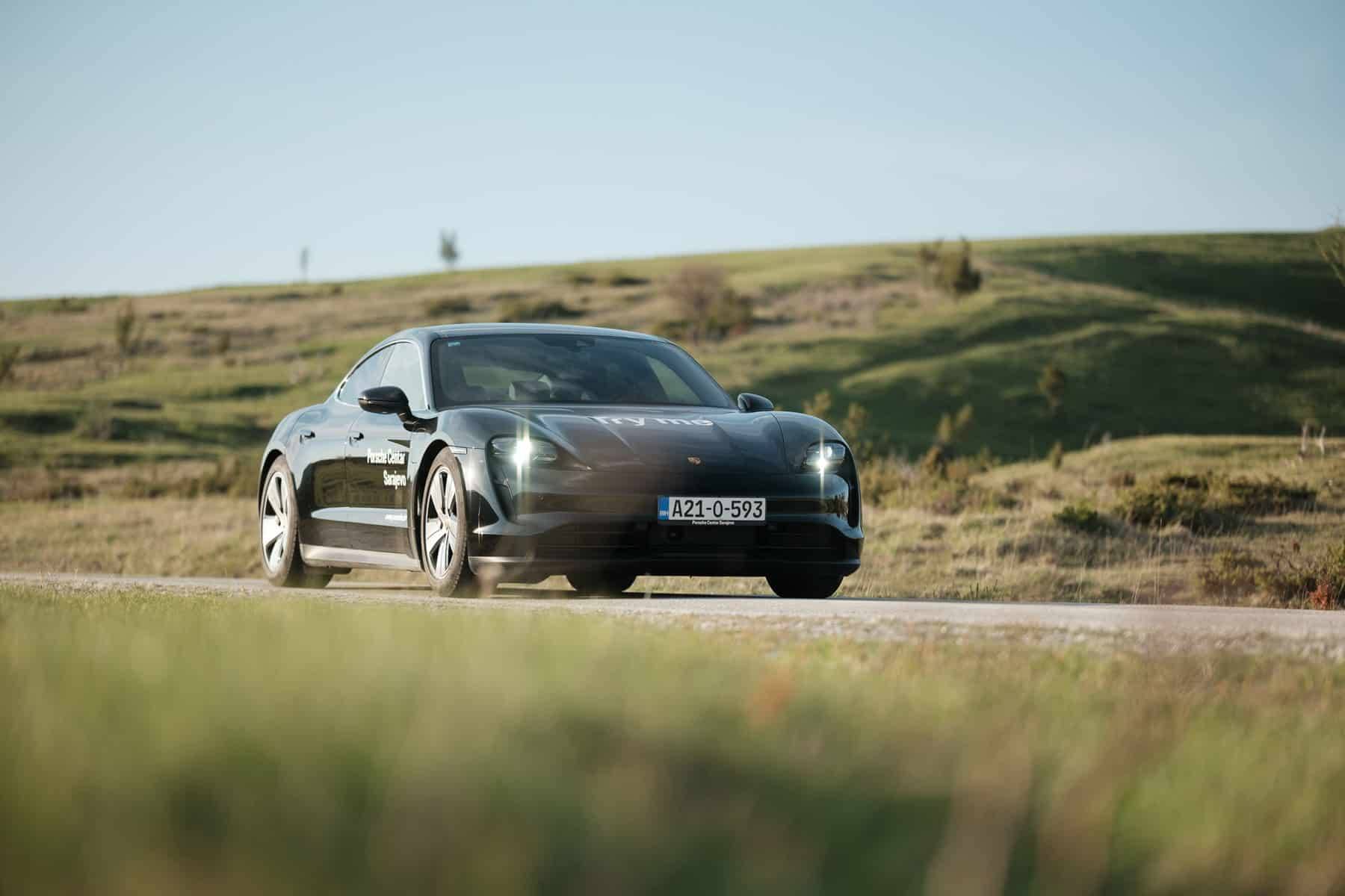 Test Porsche Taycan 4S, 2024.