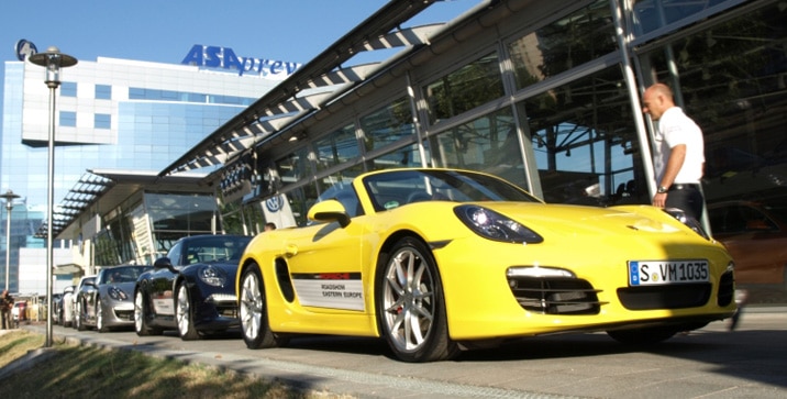 Porsche road show 2012