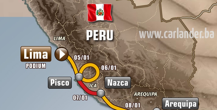 Dakar rally 2013: Etapa 3.