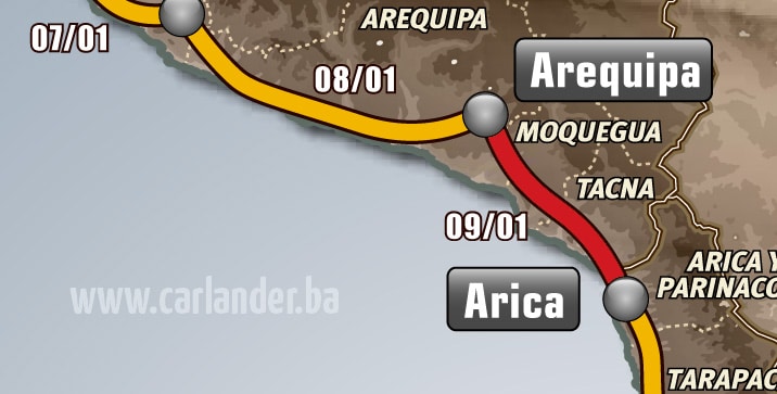 Dakar rally 2013: Etapa 5.