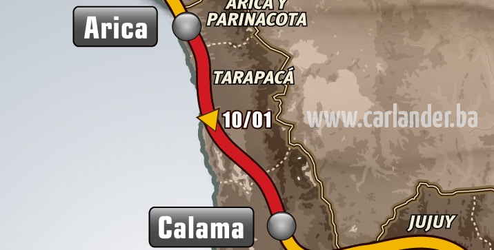 Dakar rally 2013: Etapa 6.