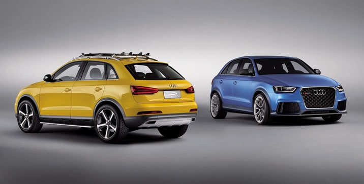Audi Q3 jinlong yufeng /Standaufnahme