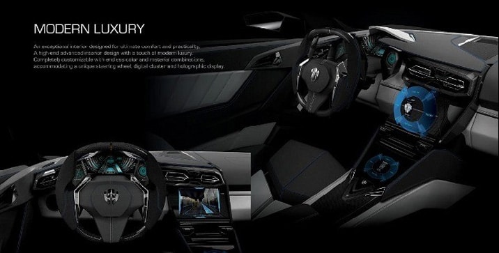 Lykan Hyper Sport - Enterijer2