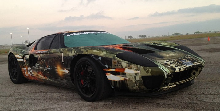 Hennessey-Ford-GT-Texas-Mile-Record-front-three-quarter-2