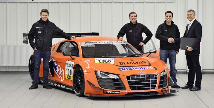 Audi liefert 100. Kunden-Rennwagen aus