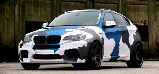 BMW X6M Stealth Inside Performance