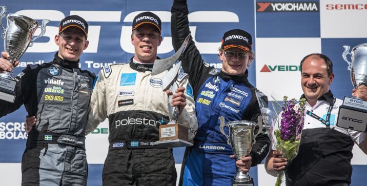 Volvo Polestar Racing na prvoj STCC utrci u 2013.      godini