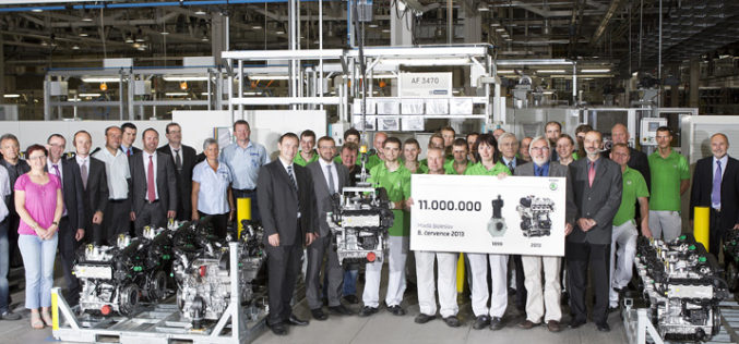 Škodin 11-milioniti motor