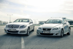 Uporedni test: Mercedes C 220 CDI vs. Lexus IS 220d – Rat zvijezda!