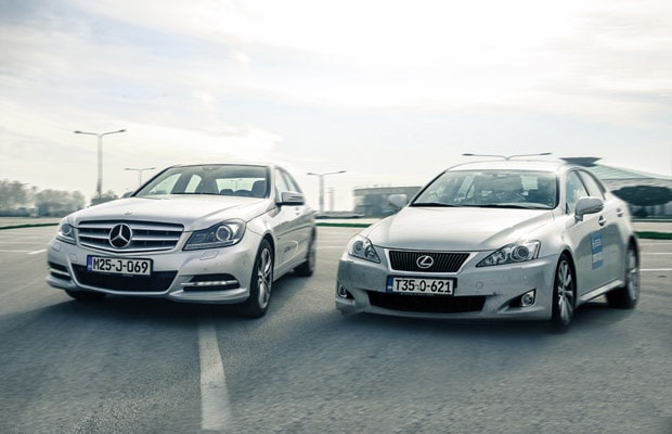 Mercedes C 220 CDI 2012 vs lexus IS220d