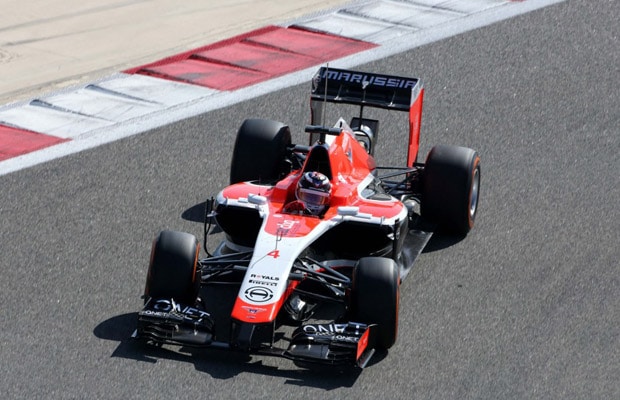 marussia chilton  bahrain test 2014