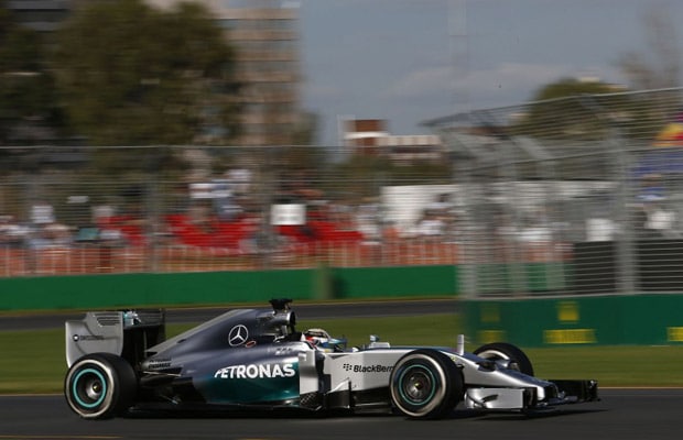 mercedes hamilton vn australije fp2
