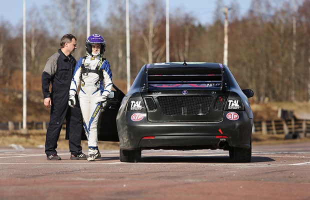 Ramona Karlsson na Rallycrossu 02