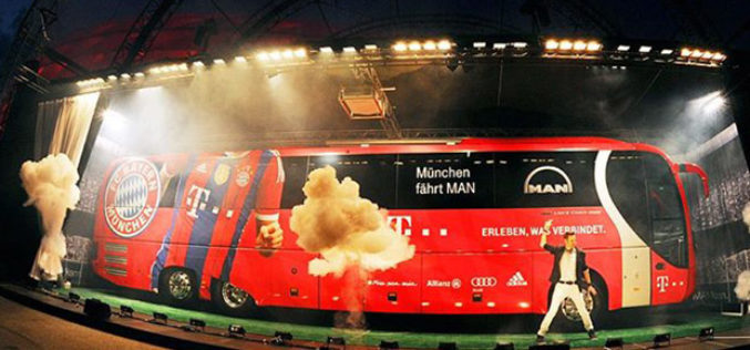 Novi timski autobus FC Bayern München