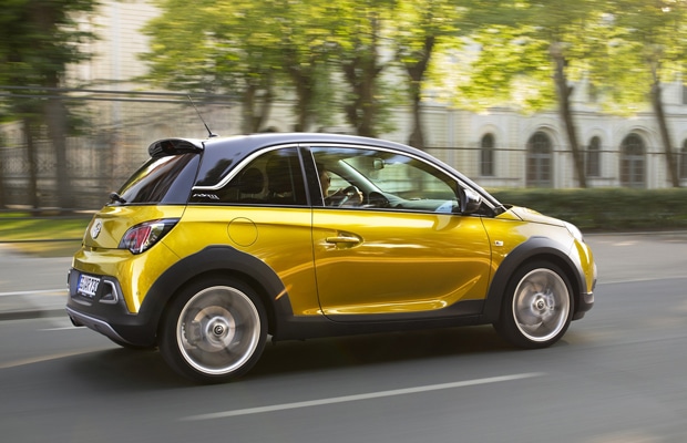 Opel ADAM ROCKS, Color Gold Busters