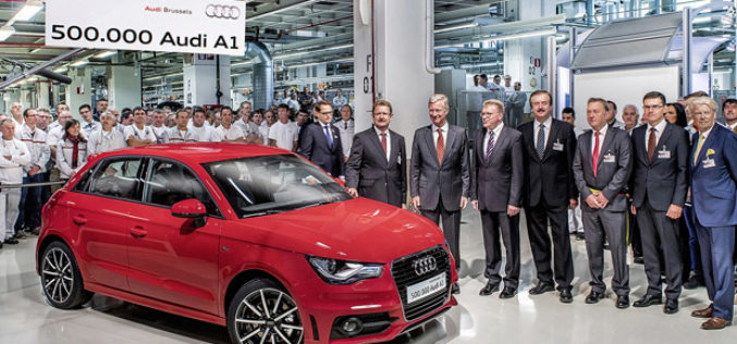 Audi u Briselu proizveo jubilarni 500.000-ti Audi A1