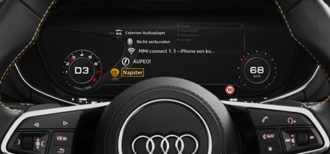 Muzika sa interneta u Audi modelima