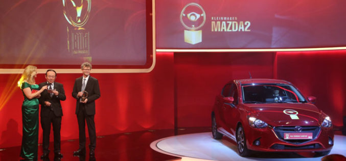 Zlatni volan u kolekciji trofeja Mazde2