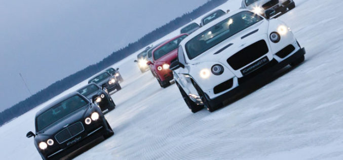 Power on Ice – Bentley na zaleđenim jezerima u Finskoj