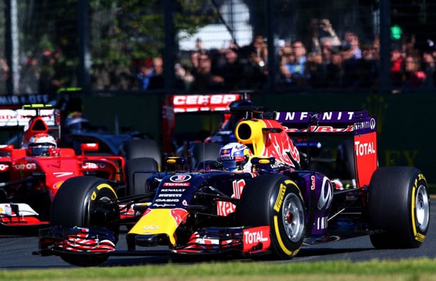 Daniel Ricciardo, Red Bull, Albert Park, 2015 race