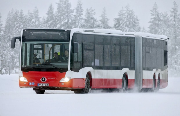 Daimler Buses Winter Testing